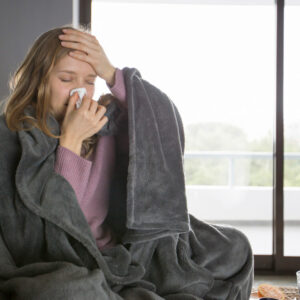 sick woman