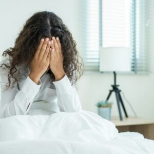 stressed woman