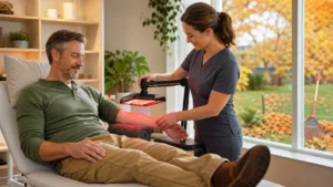 Can Red Light Therapy Help with Inflammation After Fall Yardwork